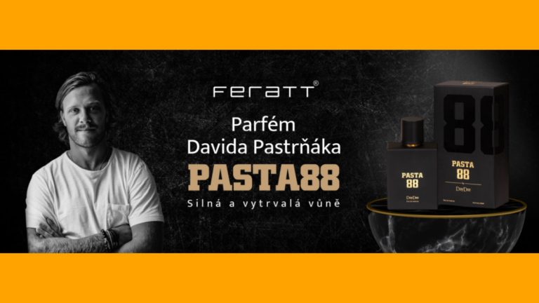 David Pastrňák: Nový parfém PASTA88